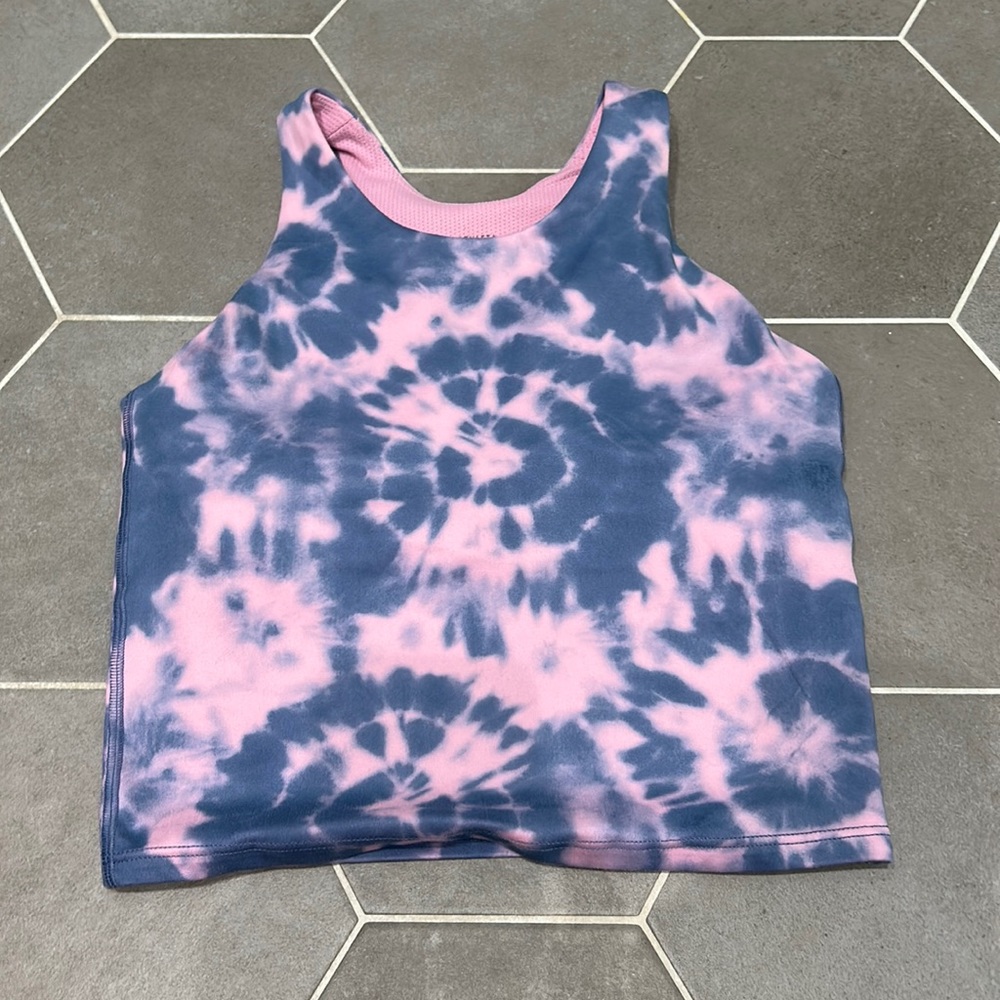 girls athleta long distance tank